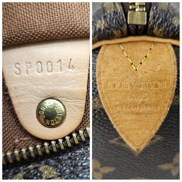 Authentic Louis Vuitton Speedy 25 #3565M - Picture 2 of 7